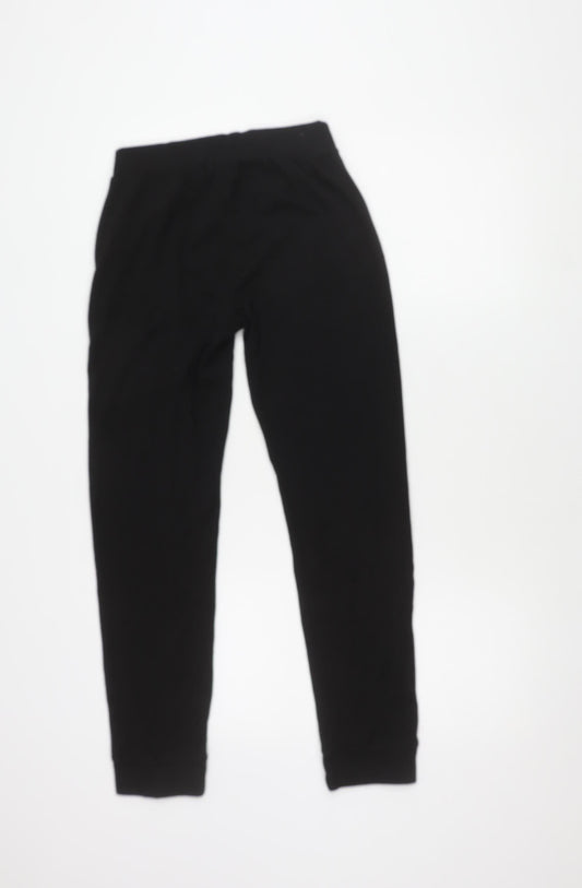 Lonsdale Girls Black Jogger Trousers Size 12