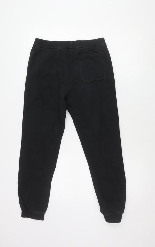 Emporio Armani Unisex Black Jogger Trousers M