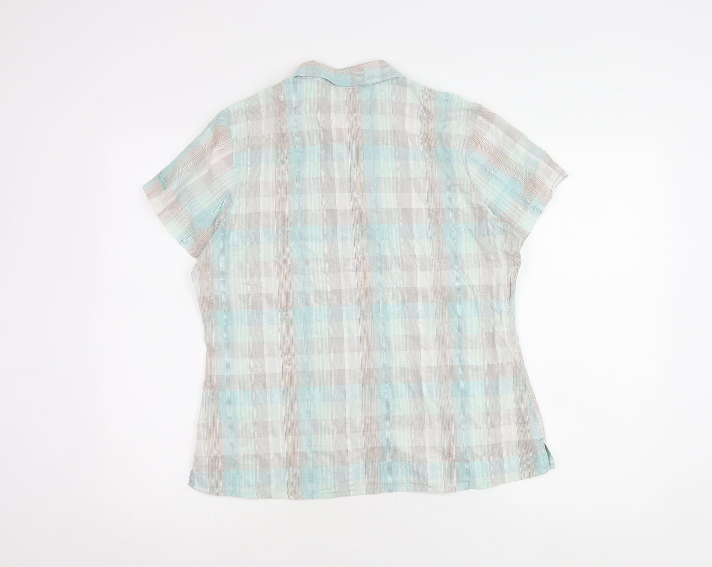 Regatta Women's Multicoloured Plaid Button-Up Shirt