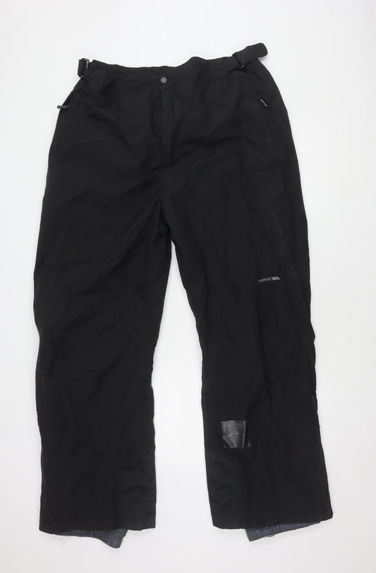 Trespass Men's XXL Black Snow Pants Waterproof Winter