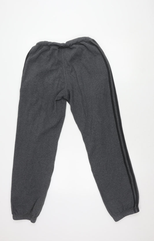 Adidas Men's Grey Jogger Trousers XS Gym Casual