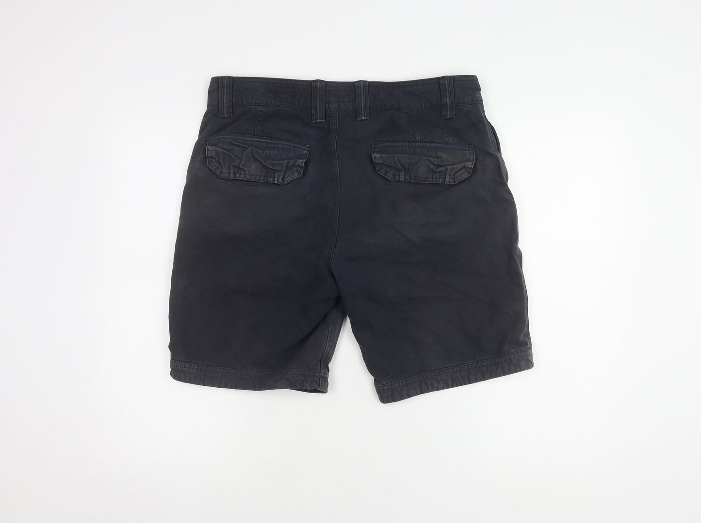 Fat Face Men's Black Chino Shorts, Size L, Casual