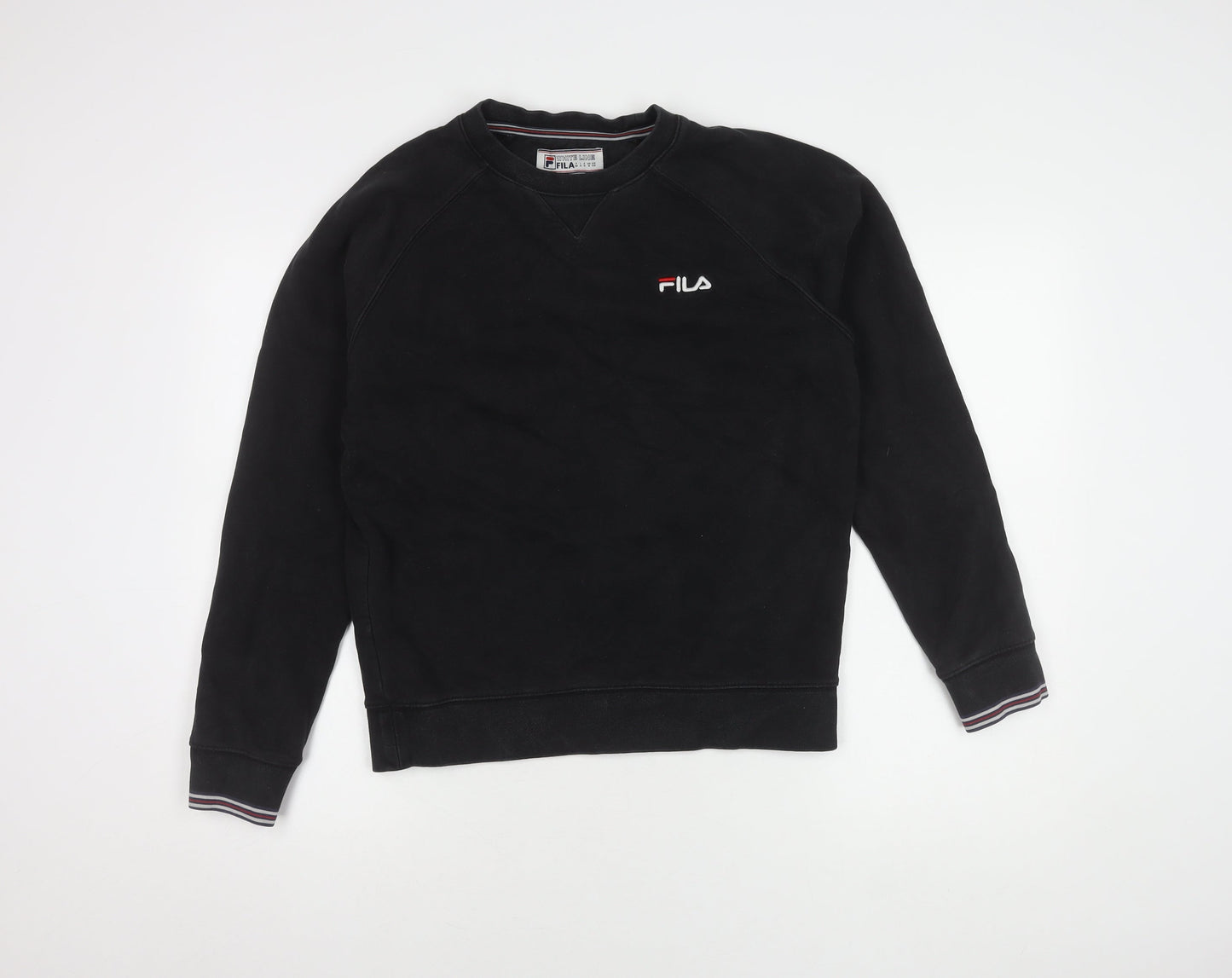 FILA Men's Black XS Pullover Sweatshirt