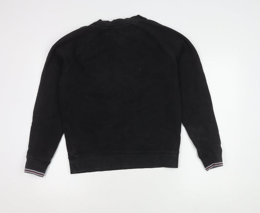 FILA Men's Black XS Pullover Sweatshirt