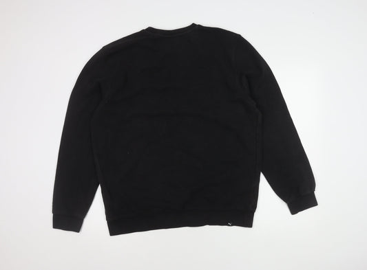 Puma Men's Black L Sweatshirt Pullover