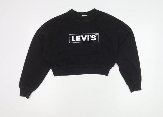 Levi's Women's Black Pullover Sweatshirt XS