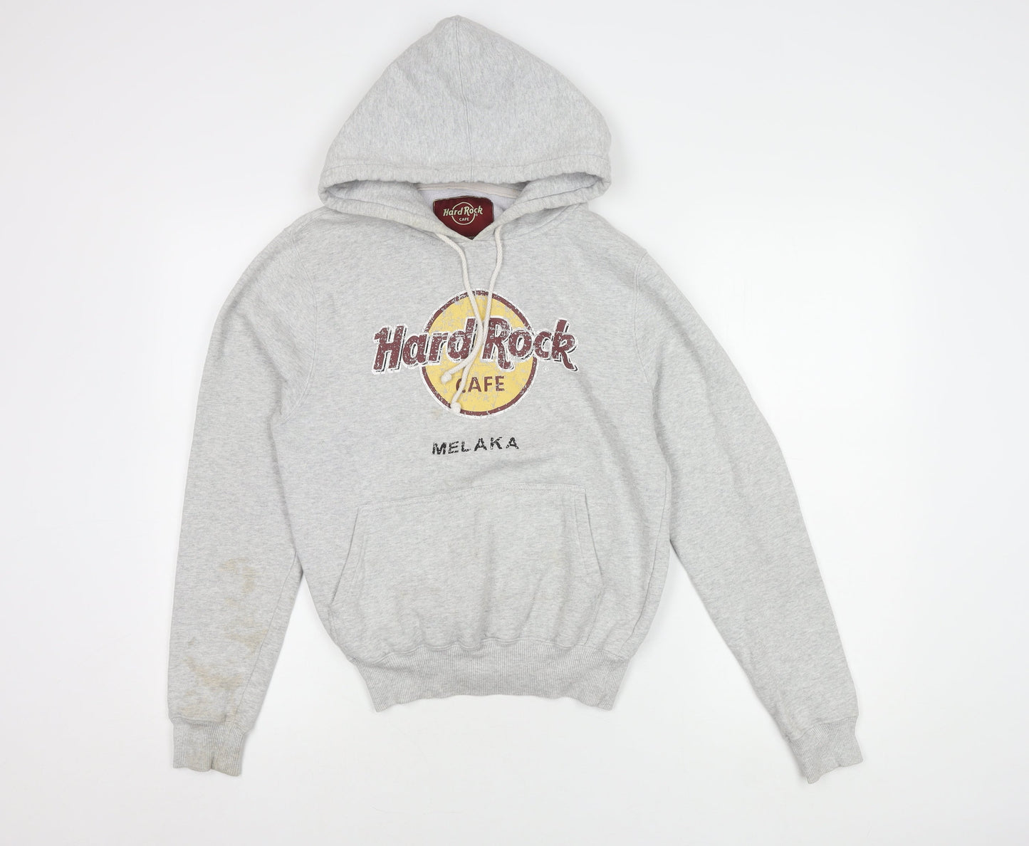 Hard Rock Cafe Unisex Grey Pullover Hoodie - S