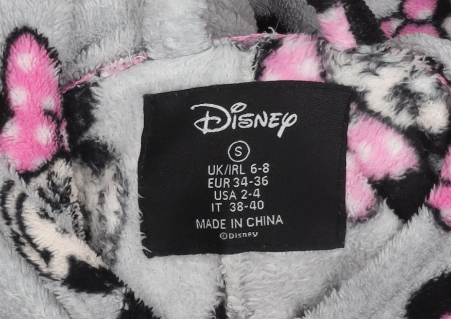 Disney Women's Grey Fleece One Piece Jumper, S, Cartoon Style