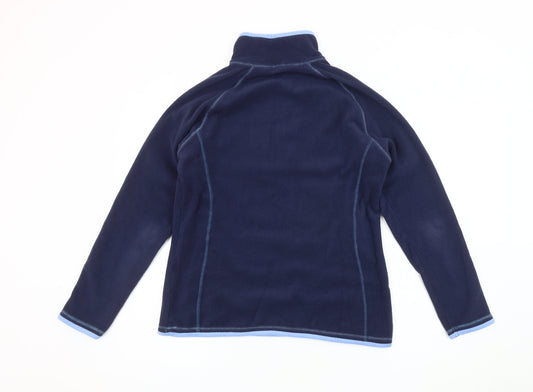 Mountain Warehouse Women's Blue Fleece Pullover Size 12