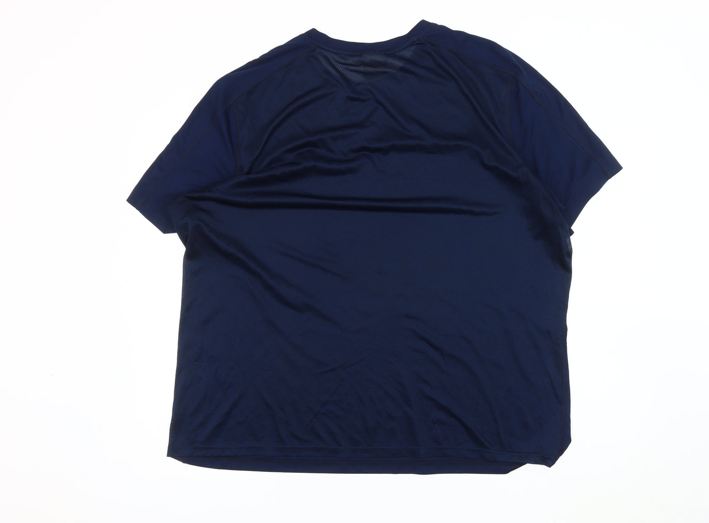 Reebok Men's 2XL Blue Gym T-Shirt with Logo