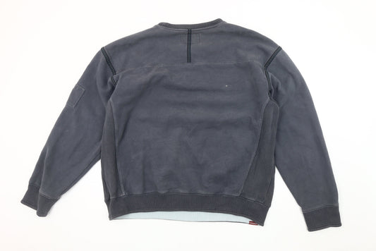 Reebok Men's Grey 2XL Pullover Sweatshirt Sports