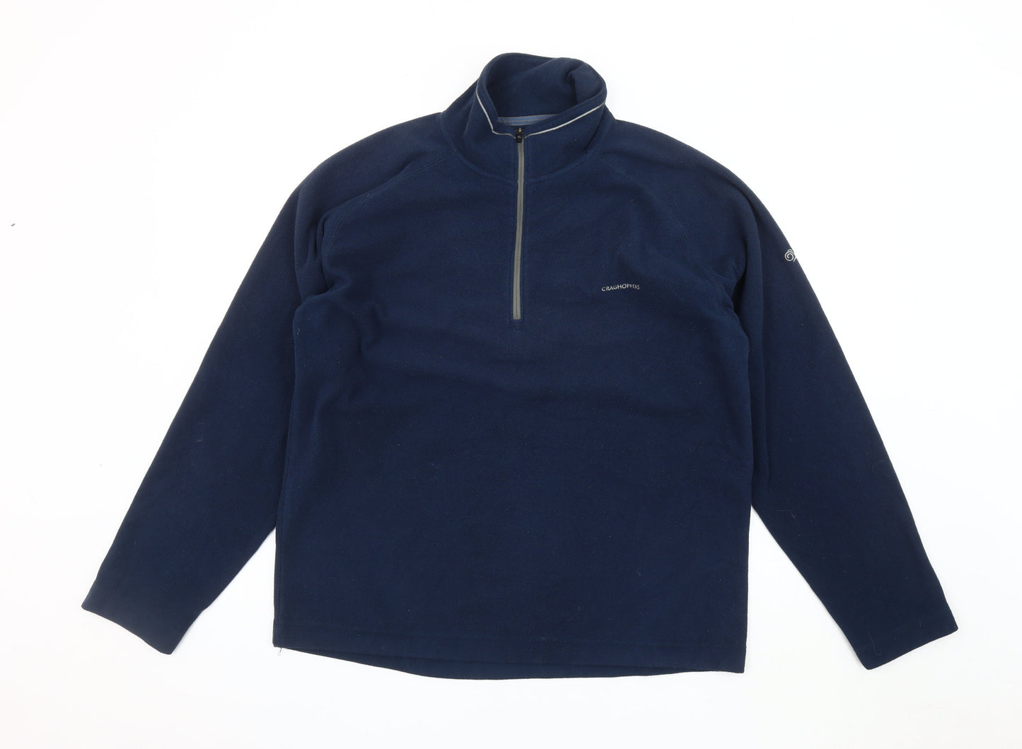 Craghoppers Men's Blue Fleece Pullover L