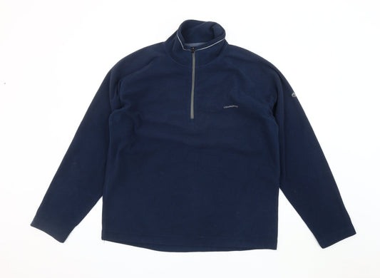 Craghoppers Men's Blue Fleece Pullover L