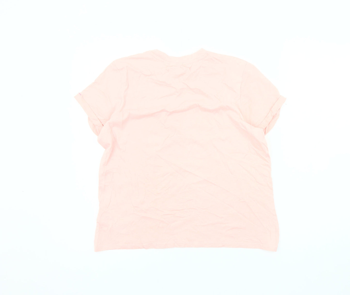 U.S. Polo Assn. Women's Pink Cotton T-Shirt Size 12