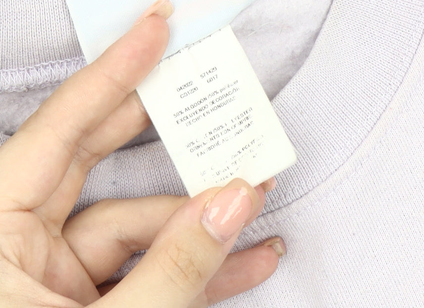 Champion Men's Purple Sweatshirt M Graphic Print Pullover