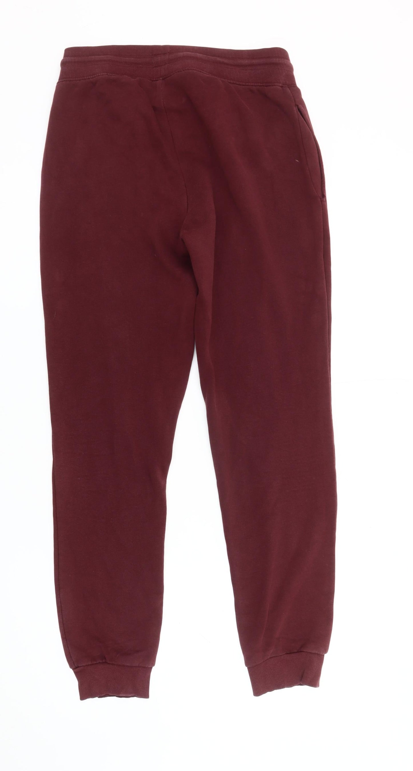Jack & Jones XS Men's Red Joggers - Elastic Waist, Pockets