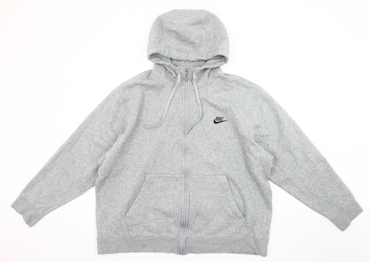 Nike Men's Grey Hoodie Jacket XL