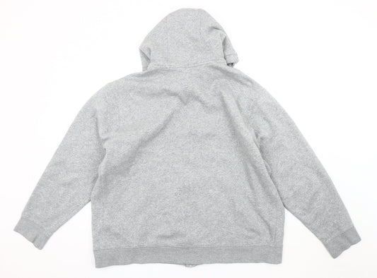 Nike Men's Grey Hoodie Jacket XL