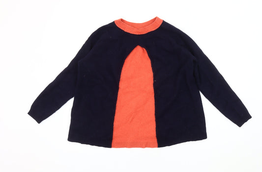 Boden Women's Multicoloured Crew Neck Pullover Jumper M