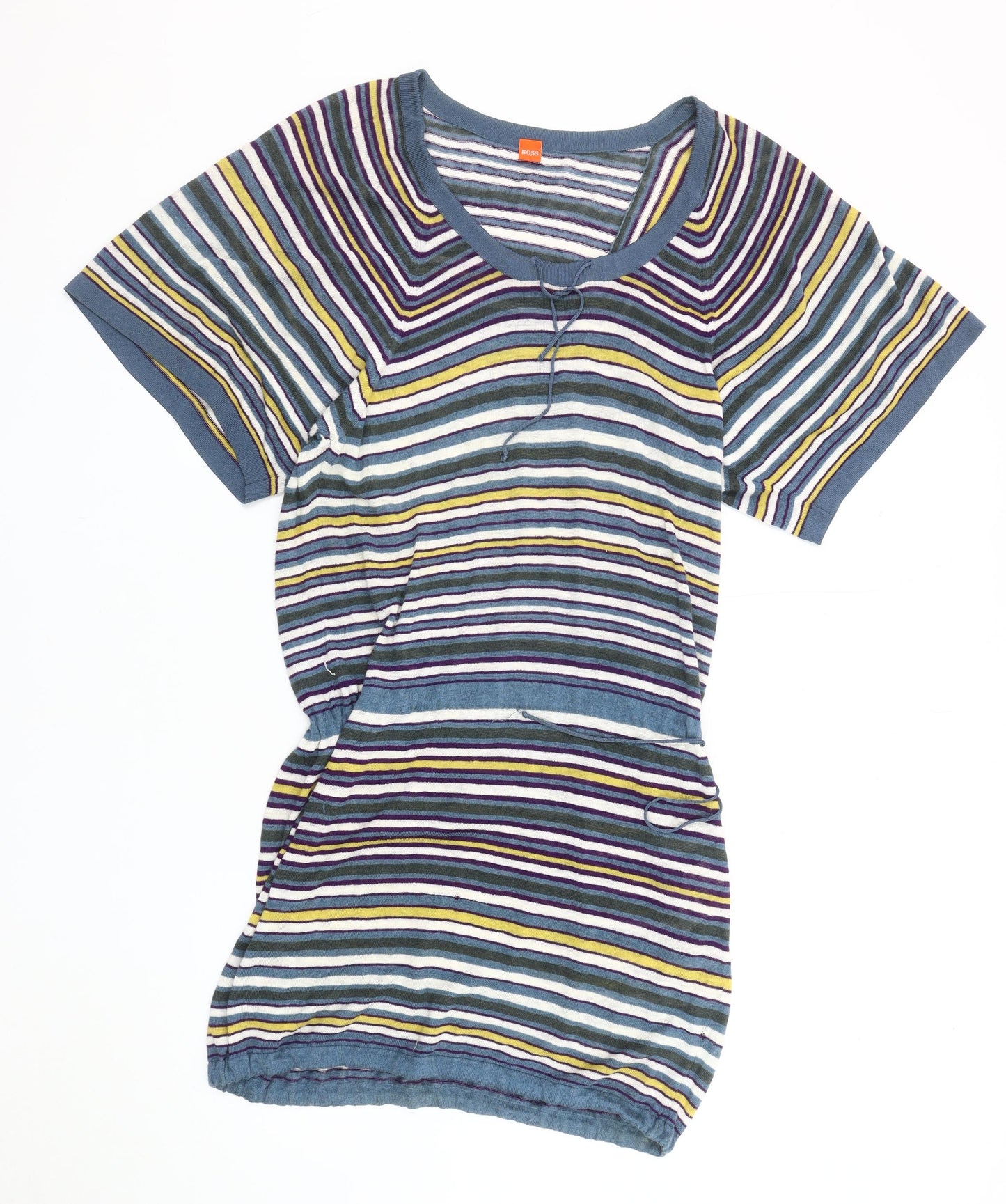 Hugo Boss Women's Multicoloured T-Shirt Dress S