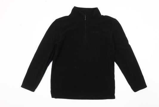 Peter Storm Men's Black Fleece Pullover Sweatshirt, Size S