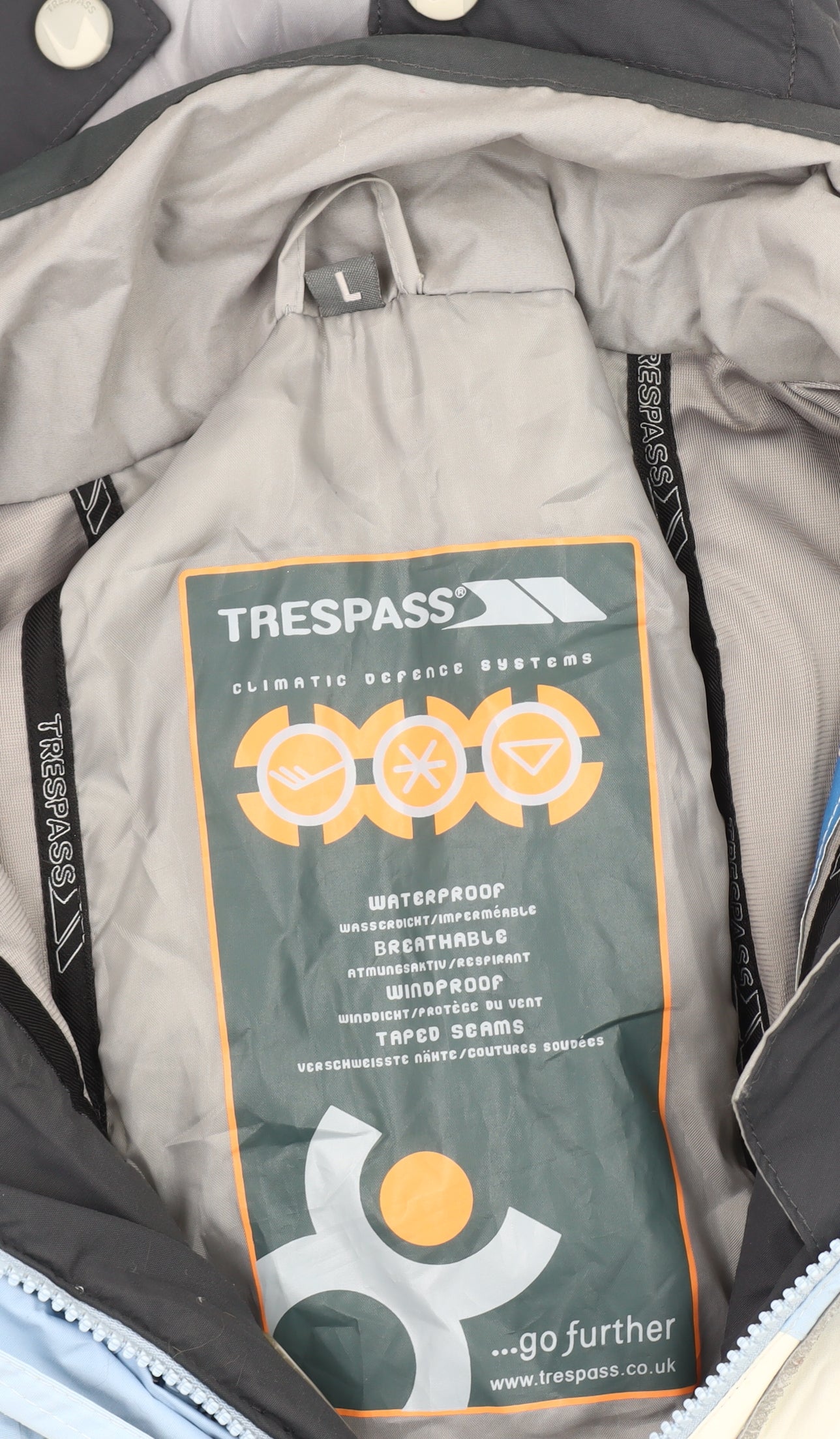 Trespass Women's Ski Jacket, L, Multicoloured