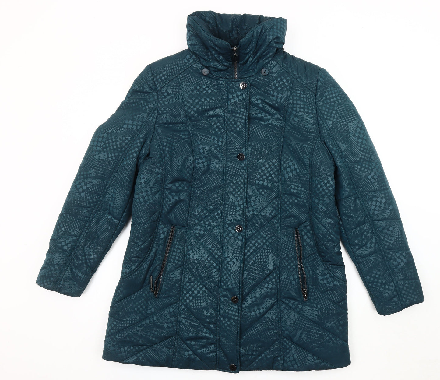 Cotswold Collections Women's Blue Puffer Jacket Size 14