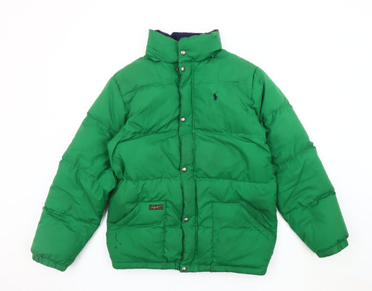 Polo Ralph Lauren Unisex Green Puffer Jacket XL