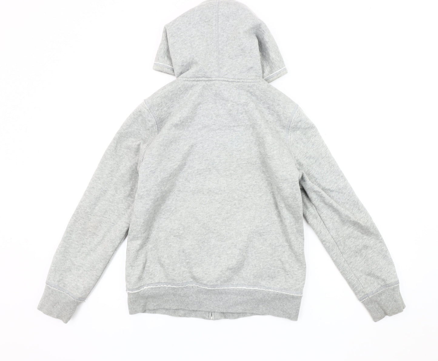 Tommy Hilfiger Teens Grey Hooded Logo Jacket Size 12