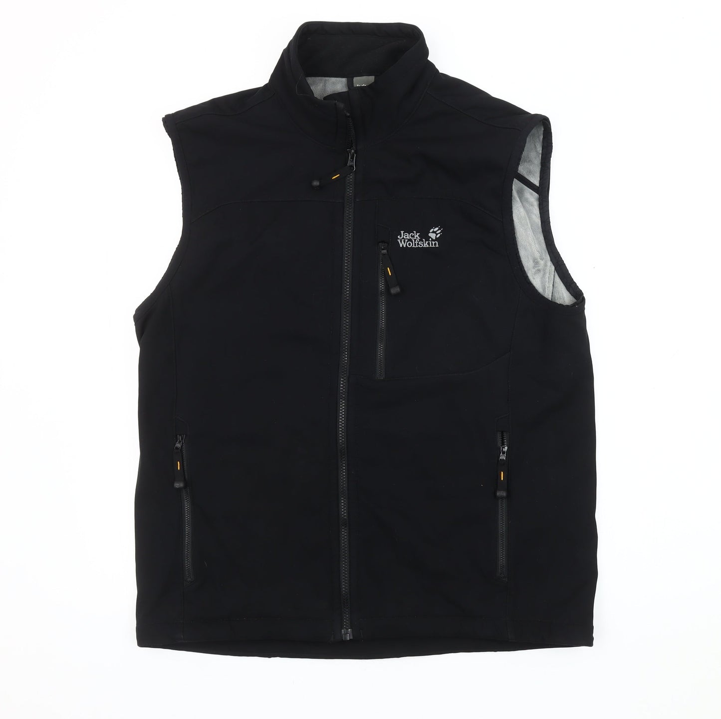 Jack Wolfskin Men's Black Soft Shell Waistcoat M