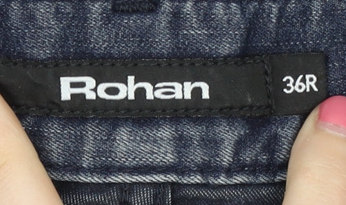 Rohan Men's Blue Straight Jeans Size 36R