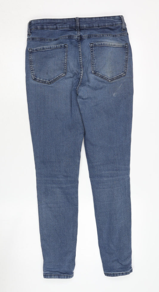 Marks and Spencer Women's Blue Skinny Jeans Size 12