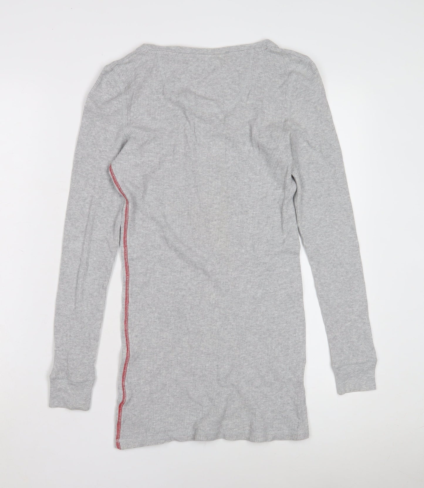 Jack Wills Women's Grey Long Sleeve Slim T-Shirt