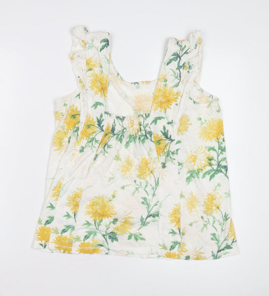 Fat Face Women's Multicoloured Floral Blouse