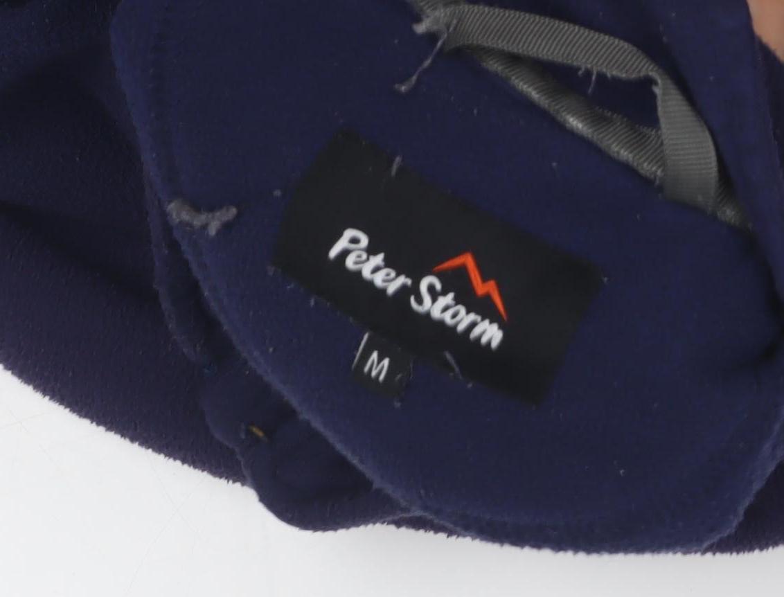 Peter Storm Men's Blue 1/2 Zip Fleece Sweatshirt M