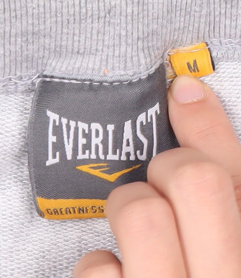 Everlast Men's Grey Jogger Trousers M Relaxed Fit