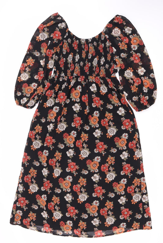 Hollister Women's Floral Off-Shoulder Dress