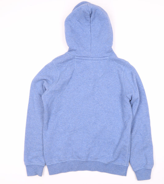 Jack Wills Women's Blue Pullover Hoodie Size 8