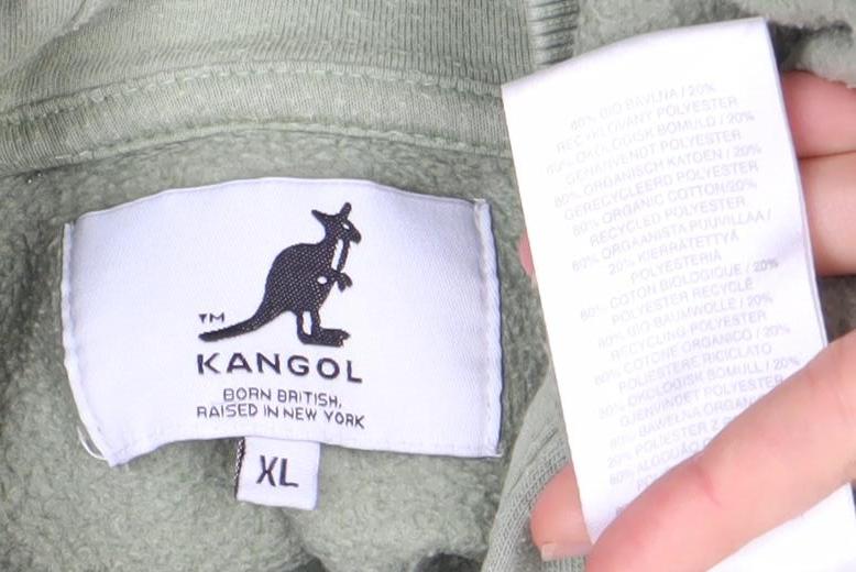 Kangol Men's Green XL Hoodie Pullover