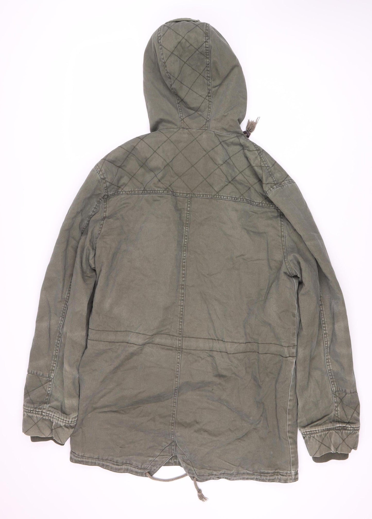 Tokyo Laundry Women's Green Military Jacket L