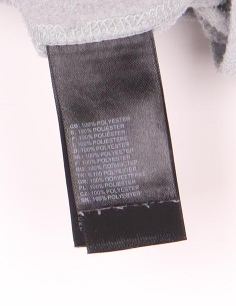 The North Face Men's Grey 1/4 Zip Fleece Sweatshirt M