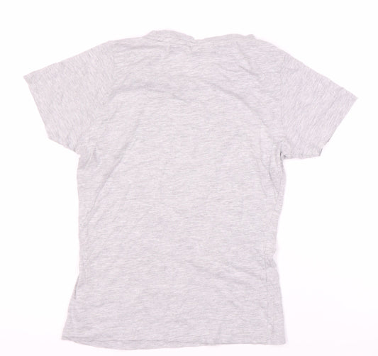 Disney Women's Grey XS T-Shirt with Mickey Mouse Print