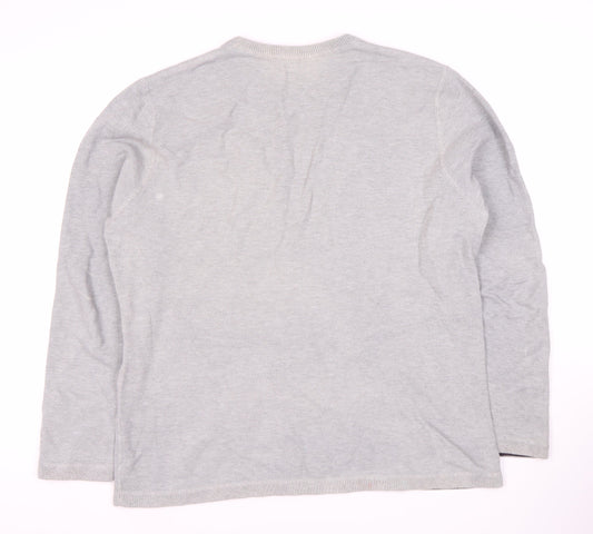 GAP Men's Grey XL Classic Pullover Sweatshirt