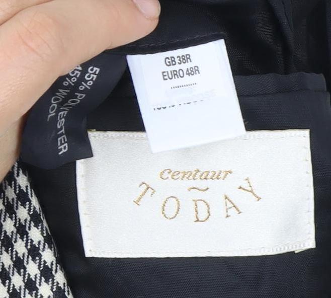 Centaur Today Unisex Houndstooth Suit Jacket 38R
