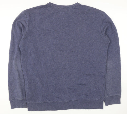 Lee Men's Blue Pullover Sweatshirt Size M