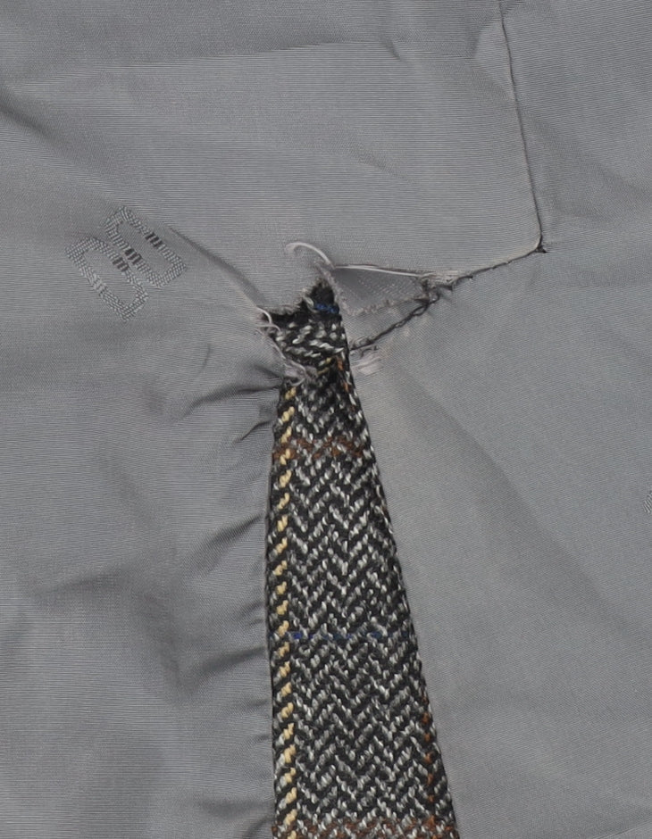 DAKS Men's Grey Check Blazer Jacket Size 50