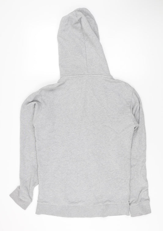 Adidas Men's Grey Small Pullover Hoodie