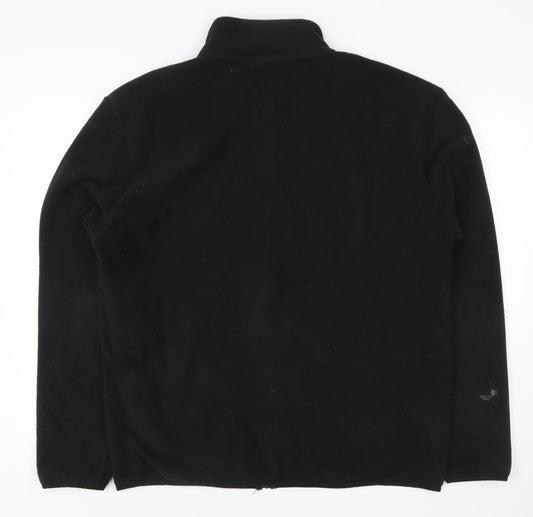 MP Men's Black Fleece Full Zip Jacket - L