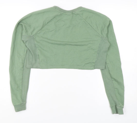 Gymshark Women's Green Pullover Sweatshirt Size S