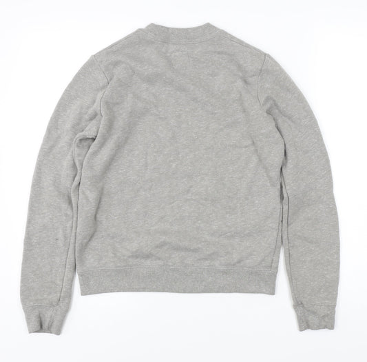 Jack Wills Women's Grey Pullover Sweatshirt Size 6